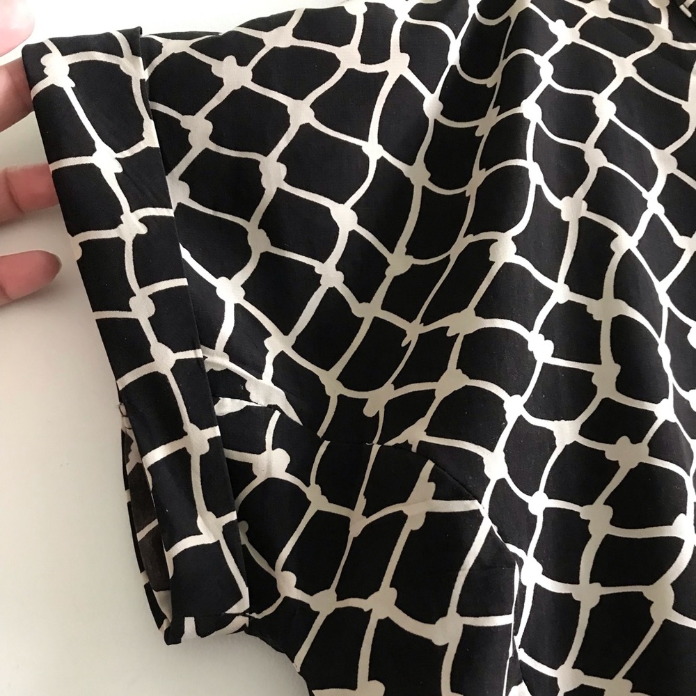 Dressy Pattern Blouse - Picture 4 of 5